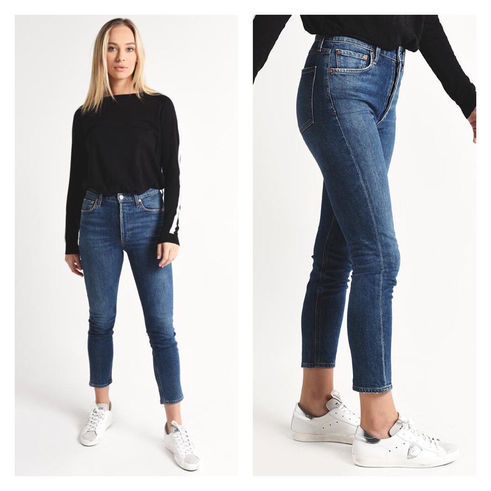 Agolde Nico High Rise Jeans Size 25